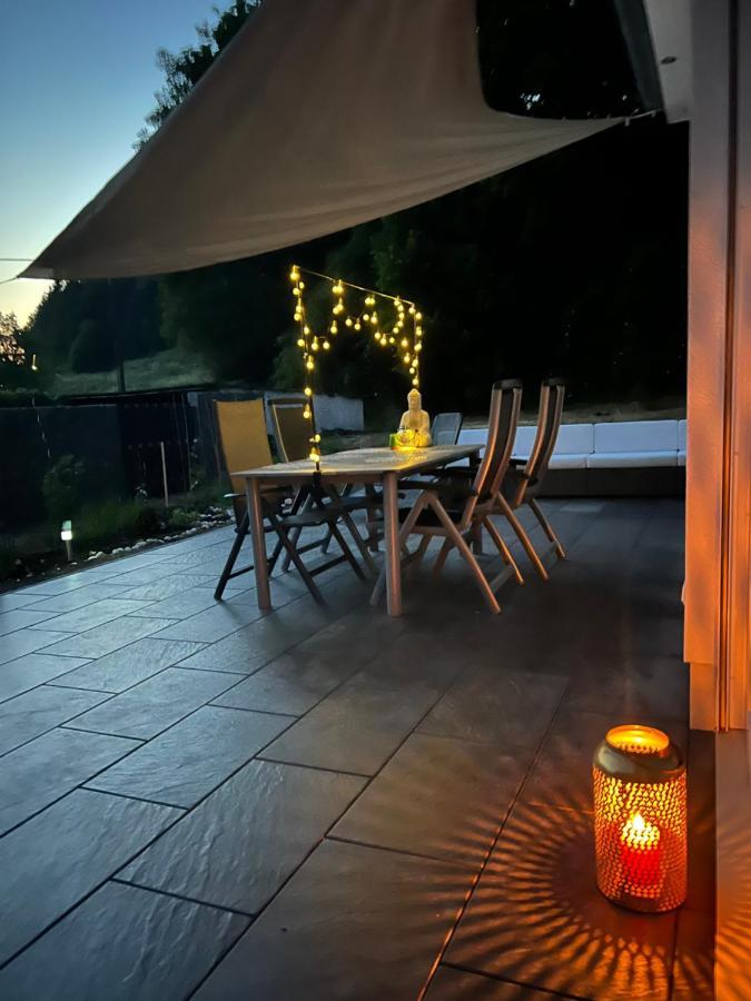 Ferienhaus Waldblick Hohenfels-Essingen Bagian luar foto